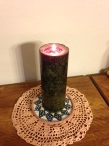 Advent candle